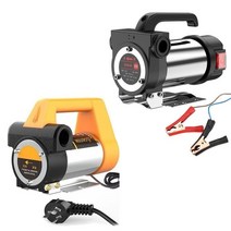 전동자바라 전기 오일 진공 펌프 디젤 등유 펌프 급유기 주입기, 양방향 유정 펌프 12V+5m튜브