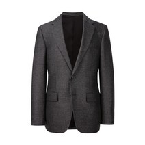 22FW [PIACENZA] 다크그레이 캐시미어실크 조직감 자켓 JNJA2D603G3