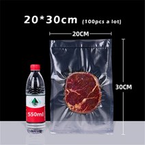 업소용진공포장기 100 개 실러 조각 음식 실러 에 대 한 절단 휴대용 씰링 없음 주방 음식 신선한 수비드 밥솥, 20x30cm