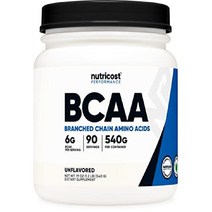 Nutricost BCAA 분말, 90인분(1팩), 무향