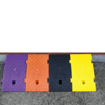 16cm 19cm 스테핑 보드 턱 경사판 자동차 경사로 받침, 블랙 50x27x7cm