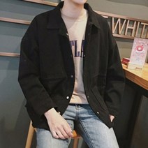 깔끔한 남성 봄 패션 스타일 가벼운 외투 재킷 자켓 남자봄 남자봄아 우터 데님 진청