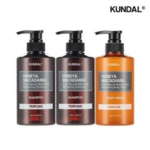 [쿤달][3+1]샴푸 2개+바디워시 1개+500ml 추가, 블랑