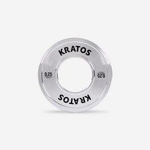 크라토스 파워리프팅 저중량 원판 0.25KG (2개1세트), 단품, 단품