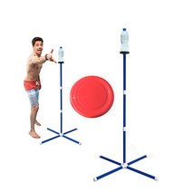 프리스비 게임 세트 프리스비 프레임 어린이 야외 스포츠 비치 프리스비 부모-아동 활동 소품 팀 빌딩 프리스비, 블루 슈트