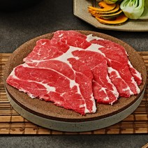 (누리푸드)청정우 척롤 (3초구이 샤브용) 250gX3팩, 3개