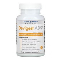 Arthur Andrew Medical Amylase 아밀레이스 Protease 단백질분해 효소 Bromelain 브로멜라인 Potassium 칼륨 칼슘 400 mg 90 캡슐