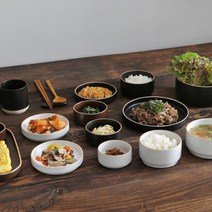 신혼 그릇세트 2인 15p 14p 13p 스페인하숙 신혼 부부, 2인14p(블랙+화이트)