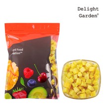 [딜라잇가든]냉동 복숭아(다이스드) 1kg x 5팩, 5개