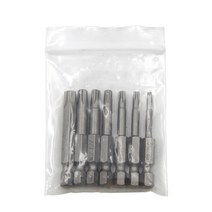 Torx Security Screwdriver Bit Set T10-T40 7pcs 1/4 인치 생크 2 인치/50 mm 길이 S2 강철 변조 증명 스타 자기