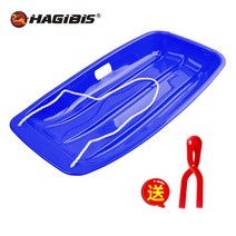 두꺼운 눈썰매 잔디 판 샌드 보드 더블 성인