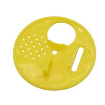 양봉 도구 벌집 플라스틱 둥근 둥지 문 통풍구 꿀벌 곤충 용품 4 개, [04] YELLOW, [01] XL