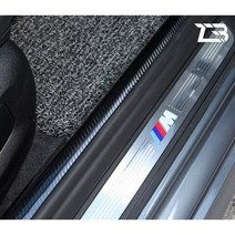 제트비 올뉴 말리부 SM6 BMW 벤츠 카본 데칼 차량용 실내외 5D 튜닝 스티커 몰딩, 1개, BMW 5시리즈 G30 사이드스탭(앞열만)
