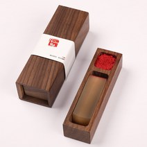 원목 우드 나무 인감 도장 보관 함 도장 케이스 스탬프 인주 선물