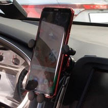 쉐보레 올뉴말리부 핸드폰 거치대, 실버