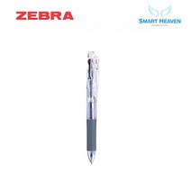 제브라 사라사 3색 중성펜 0.5mm J3J2, 투명, 1개