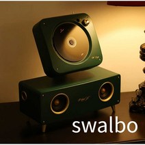 swalbo CD플레이어 워크맨 레트로 감성, 에메랄드