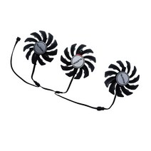 3 Pcs/Set 75MM GA81S2U GPU 쿨러 GIGABYTE RX5700 5700 6700 XT Gv-N208TWF3-11GGraphics 카드 교체 PLD08 e301, 단일옵션