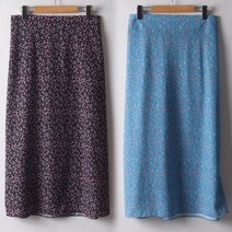 나야홍 YP 화사플로랄롱스커트 D125H103 여성 큰옷