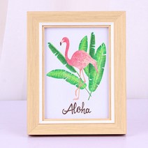 빌한슨 증명사진액자 청첩장액자 소형 아기 액자 2p