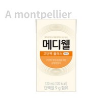 메디웰 고단백 활력플러스 균형영양식, 120ml, 120개