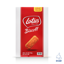 LOTUS 로투스 비스킷 156g X 6입 로투스 비스코프, 단품, 6개