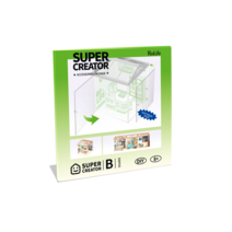 DIY 미니어쳐 슈퍼 크리에이터 스토어 시리즈 데일리 플라스틱 미니어처 인형의 집 빌딩 블록 세트 용, [06] DWP05