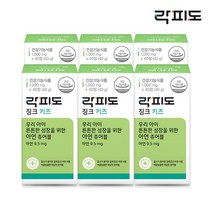 락피도 징크키즈 6박스 약 120일분