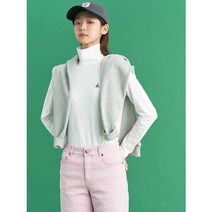 [그린 빈폴][Green BP] 아이보리 자전거 자수 코튼 터틀넥 티셔츠 (BF2941N010)
