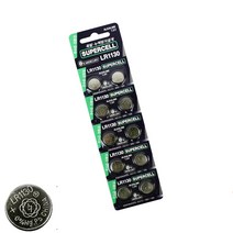무수은 1.5V 코인 건전지 슈퍼셀 LR1130 2입 5개
