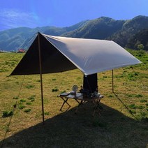 접이식 그늘막 캐노피 포장마차 천막 텐트 옥상주차 포차 조립식 차광막 햇빛 차단막, 300x400 아이보리