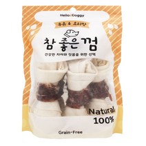 헬로도기 강아지 참좋은껌 6p, 우유 + 오리 혼합맛, 2개입