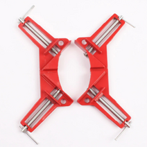 목공용 코너클램프 직각 90도 고정 홀딩 퀵 클램프 만력기 모서리 바이스, 직각클램프 낱개 UK00580, 1개