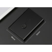 명함 케이스 메탈, 4. 블랙