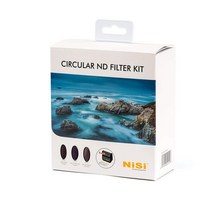 NiSi 82mm 원형 ND 필터 키트 | ND8 (3 스톱) ND64+CPL (6 ND1000 (10 스톱) 중립 밀도 카메라 렌즈 필터 클리닝 천 및 파우치 포함 장시간 노
