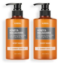 퓨어 바디워시 500ml 엠버바닐라 2개