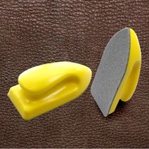 자동차량용 쇼파 가죽시트 찌든때제거 세척용 나노 레더클리닝 브러쉬 레자 세정솔, 본품 1개, 1개