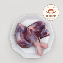 국내산 생 오리 장각 1kg 냉동 다리살, 1개