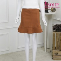 SOUP 밑단 플레어 스커트(SSASR76)