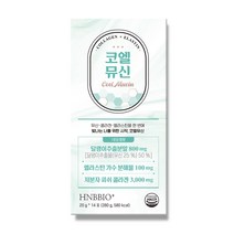 헬스앤뷰티 HNB Bio 코엘뮤신 (콜라겐 3000+엘라스틴 100+뮤신 800), 2개, 280g