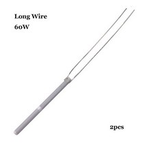 파이프 용접기 파이프 융착기 배관 용접기1/2pcs 짧은/긴 와이어 80W 60W 100W 전기 220V 내부 발열체 도구, [05] 1pc-80W Long Wire, 05 1pc-80W Long Wire