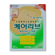 일동제약 니치방 케어리브 부직포 상처 밴드 14종택일*, 관절용 7매