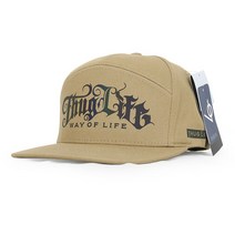 베이직엠 남성 여성 힙합모자 스냅백 측광필름 7각 Way of Life