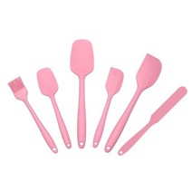 슬로우 쿠커 부품 교체 설치 6 조각 실리콘 주걱 세트 주방 용품 내열성 비 스틱 조리기구 dropship, d
