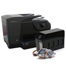 병행상품 HP 오피스젯 프로 8710 잉크젯 복합기 (무한공급기 1240ML) 잉크미디어, 선택하세요