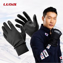 [루디스] 스마트 터치 스포츠 라이프스타일 고급형 장갑 [정가:22 000원], 색상:블랙 / 사이즈:L