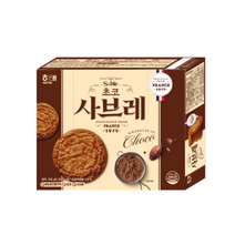 해태 초코사브레 (252G) 유럽전통쿠키 진한 코코아 풍미, 3개, 252g