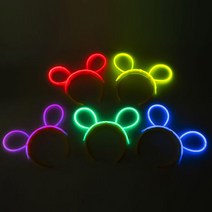 야광머리띠 [5컬러], 핑크