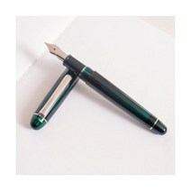 플래티넘 3776 센츄리 Laurel 그린 & Rhodium 만년필, Fine