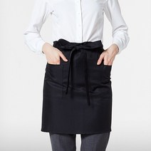 서빙 직원 주방 에이프런 예쁜 패션 앞 단체 쉐프복 업소 치마 바리스타 빅사이즈 데님 포켓 카페 허리 유니폼 블랙 미술 식당 한복, 본상품선택, 본상품선택, 1개